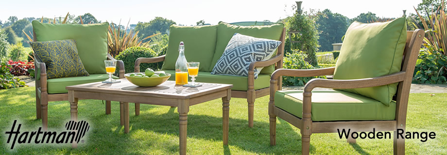 Wooden Garden Furniture from Hartman Garden Furniture